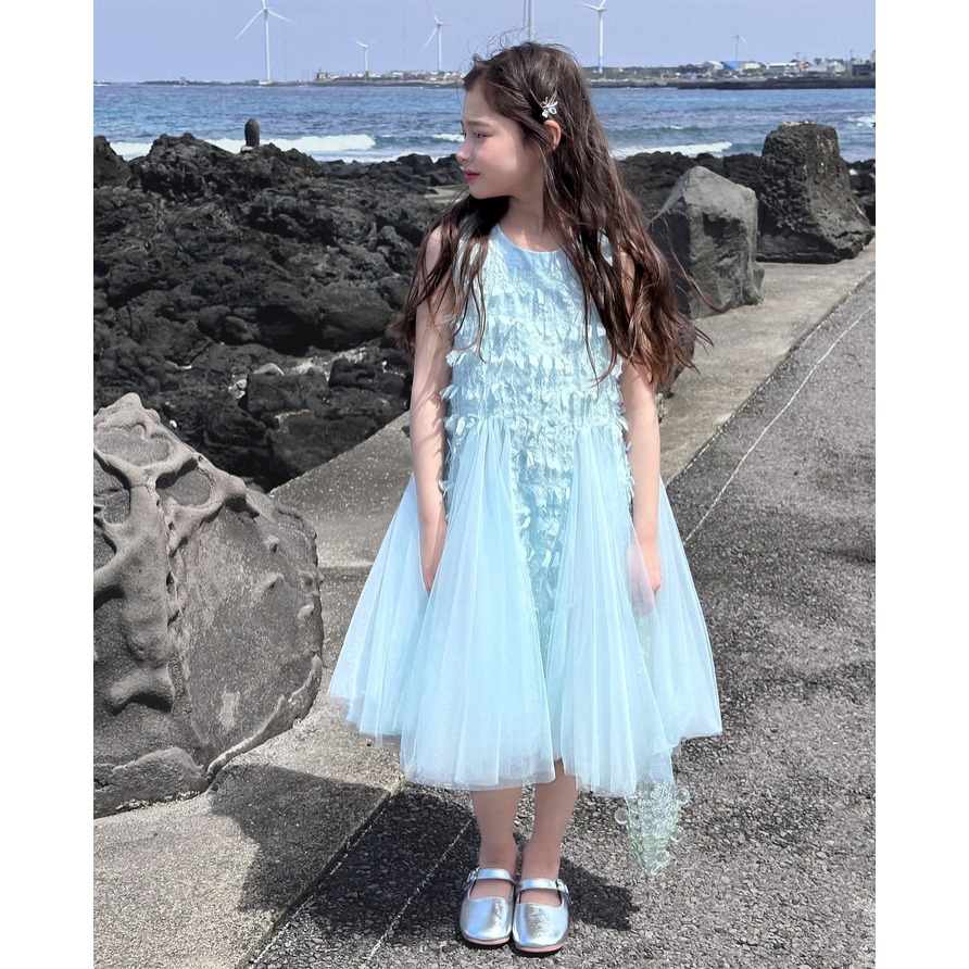 仙女流蘇網紗裙S505411-細節圖6