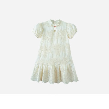 中式氣質連衣裙S505415-細節圖3