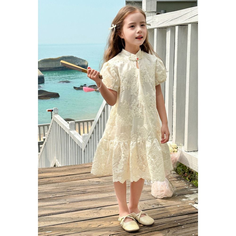 中式氣質連衣裙S505415-細節圖10