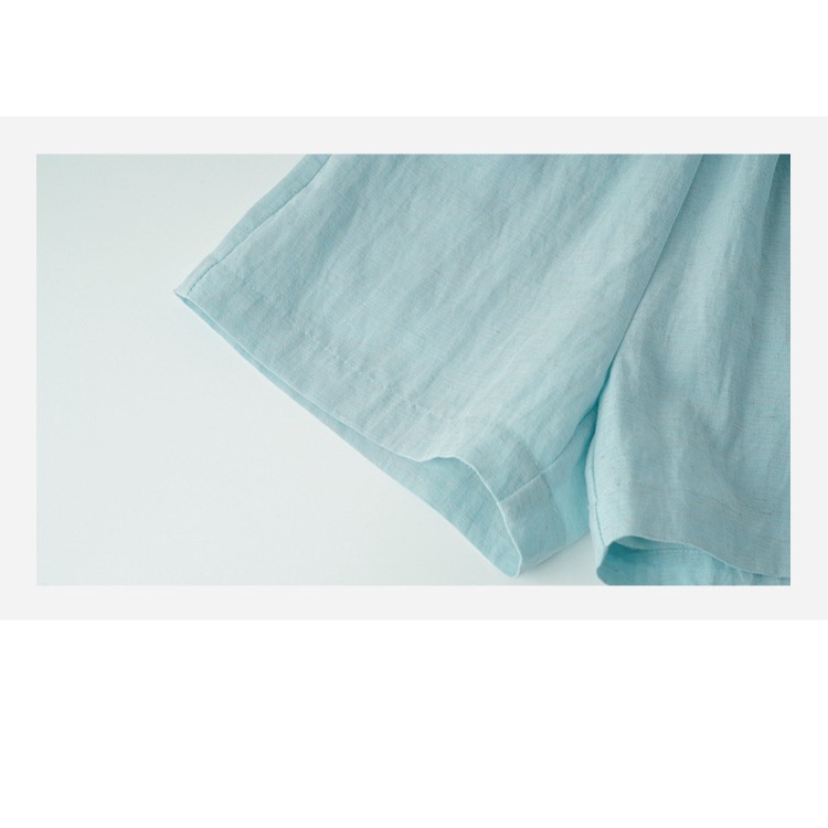 天絲亞麻短褲S505419-細節圖8