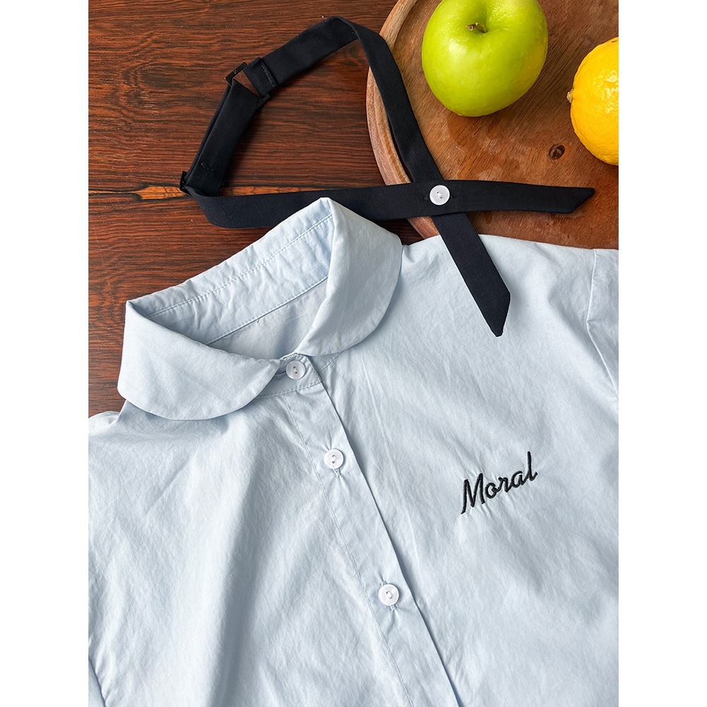 學院襯衫百褶裙S507220-細節圖4