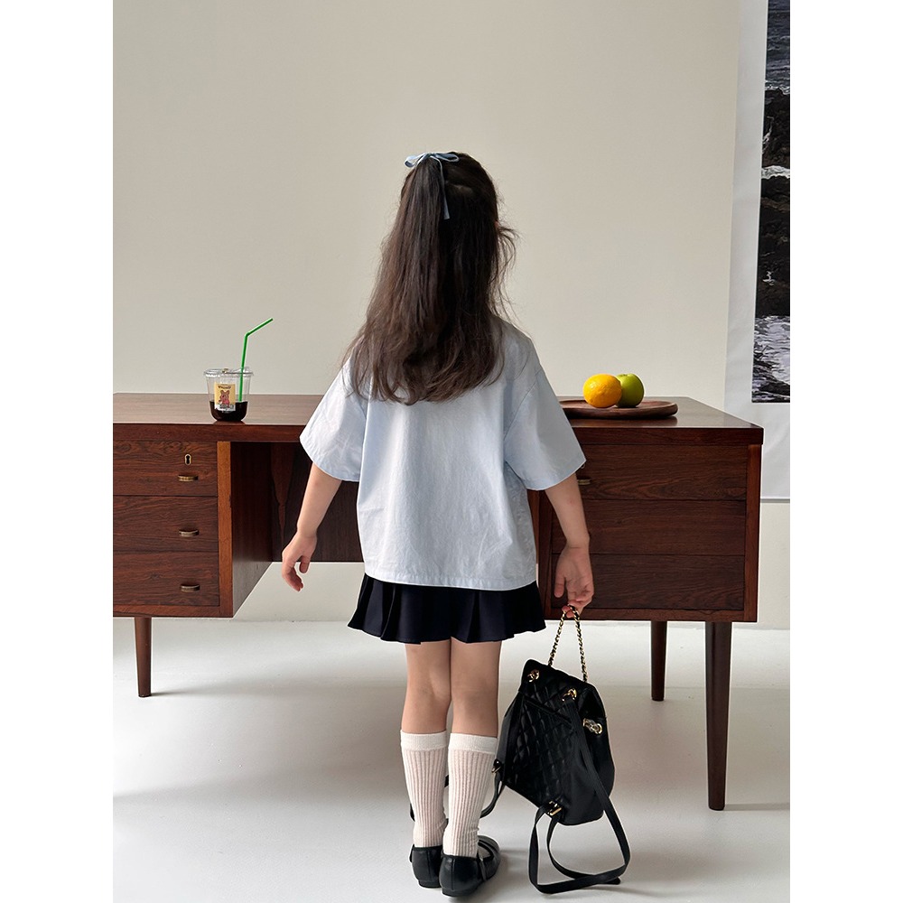 學院襯衫百褶裙S507220-細節圖7