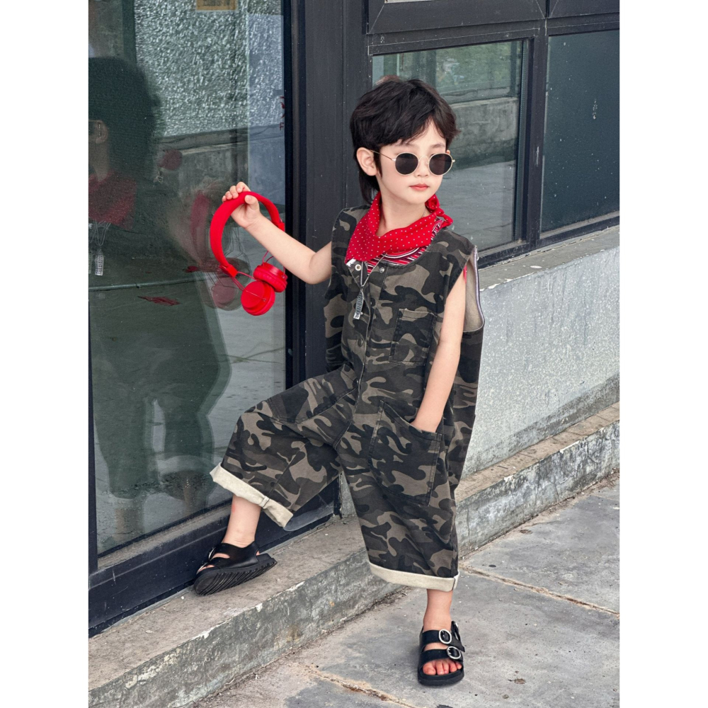 親子-迷彩連體褲S507225-細節圖9