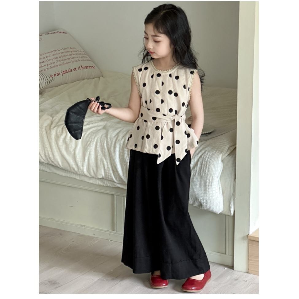 無袖波點襯衣S507303-細節圖3