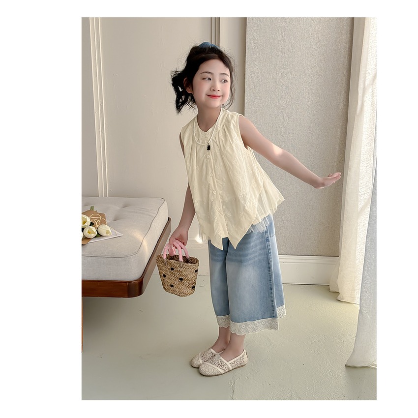 蝴蝶結刺繡上衣S507304-細節圖6