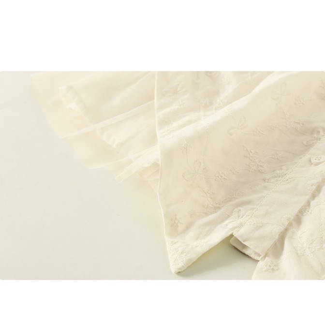 蝴蝶結刺繡上衣S507304-細節圖9