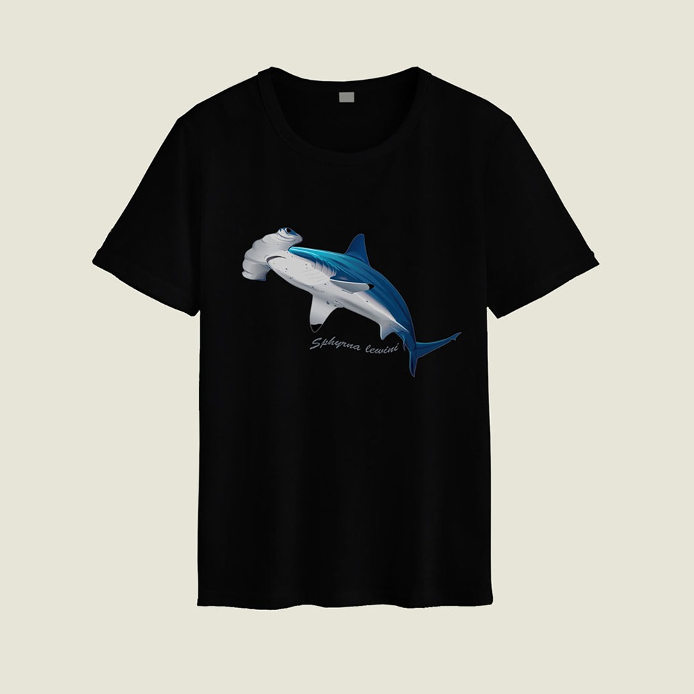 親子-海洋動物-路氏雙髻鯊T恤S507306-細節圖2