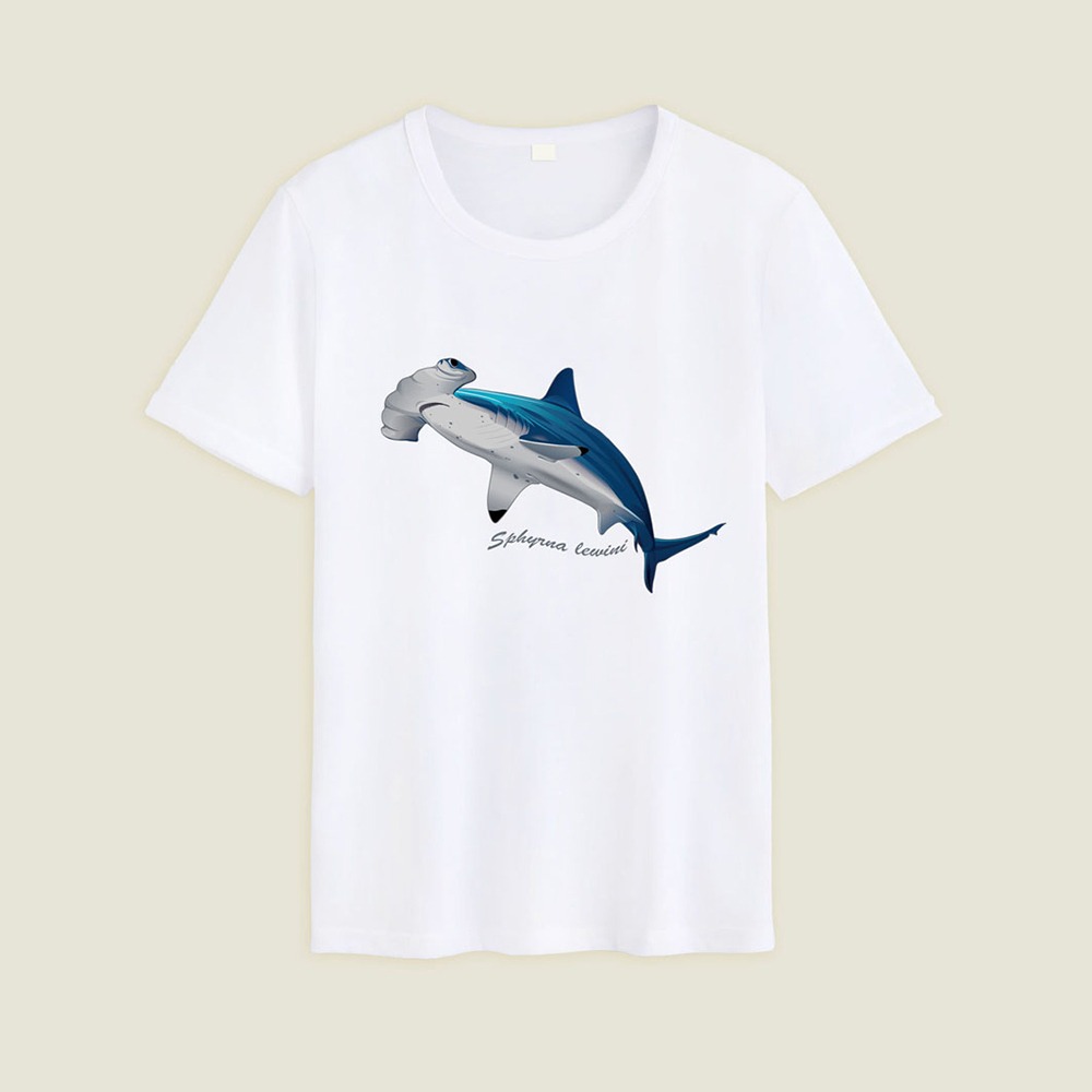 親子-海洋動物-路氏雙髻鯊T恤S507306-細節圖3
