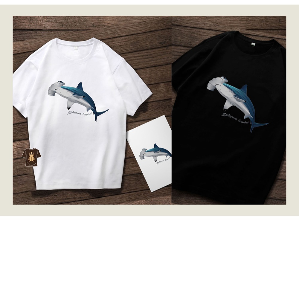 親子-海洋動物-路氏雙髻鯊T恤S507306-細節圖9