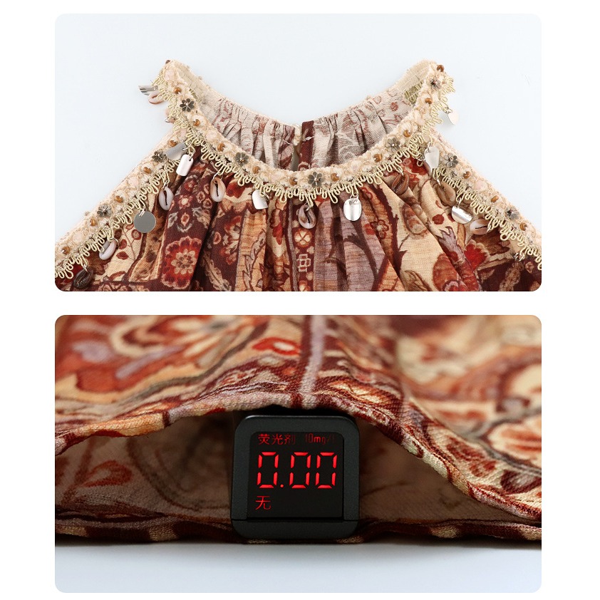 親子-復古民族風掛脖上衣寬鬆短褲S507321-細節圖5