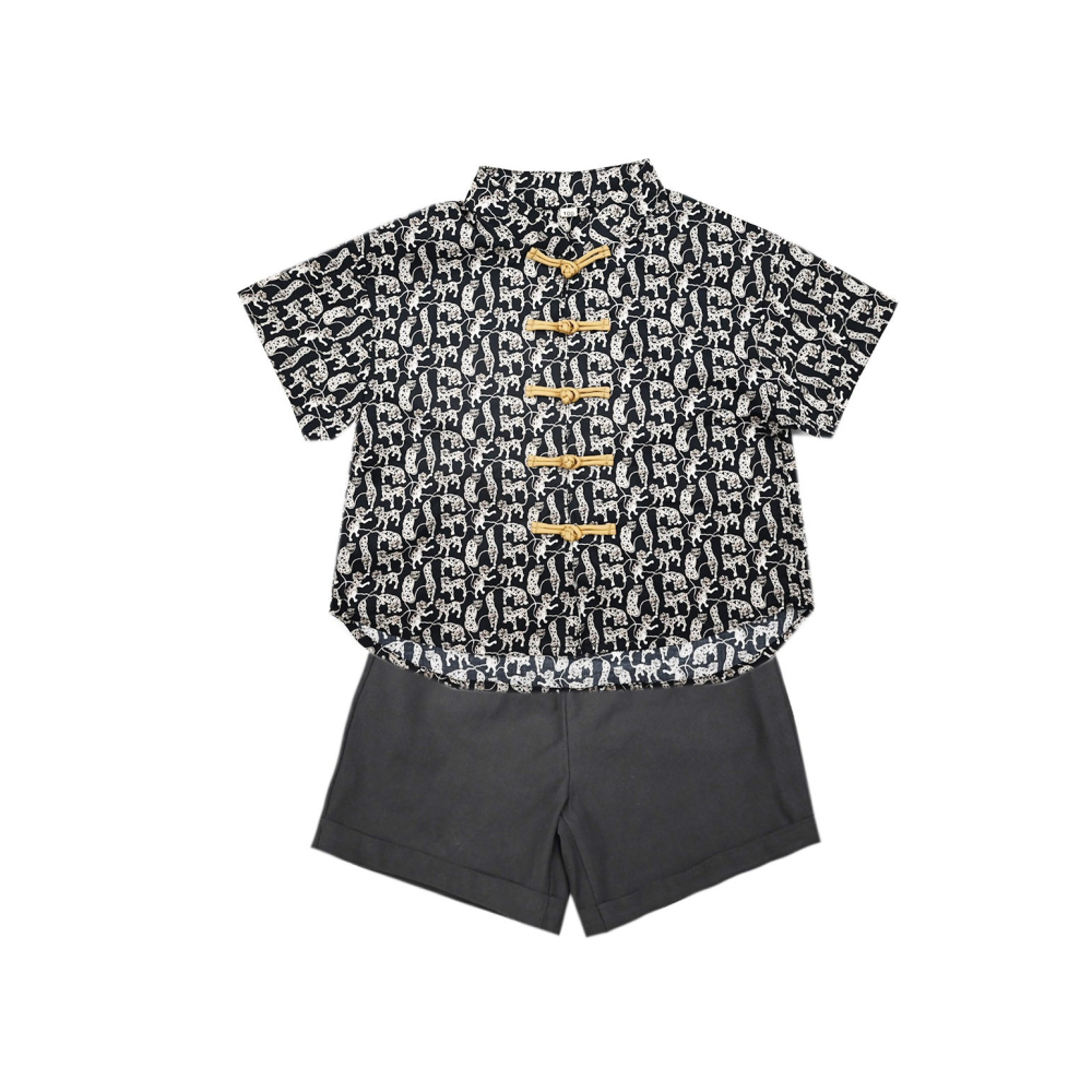 手足-霏微旗袍/襯衫S507333-細節圖6