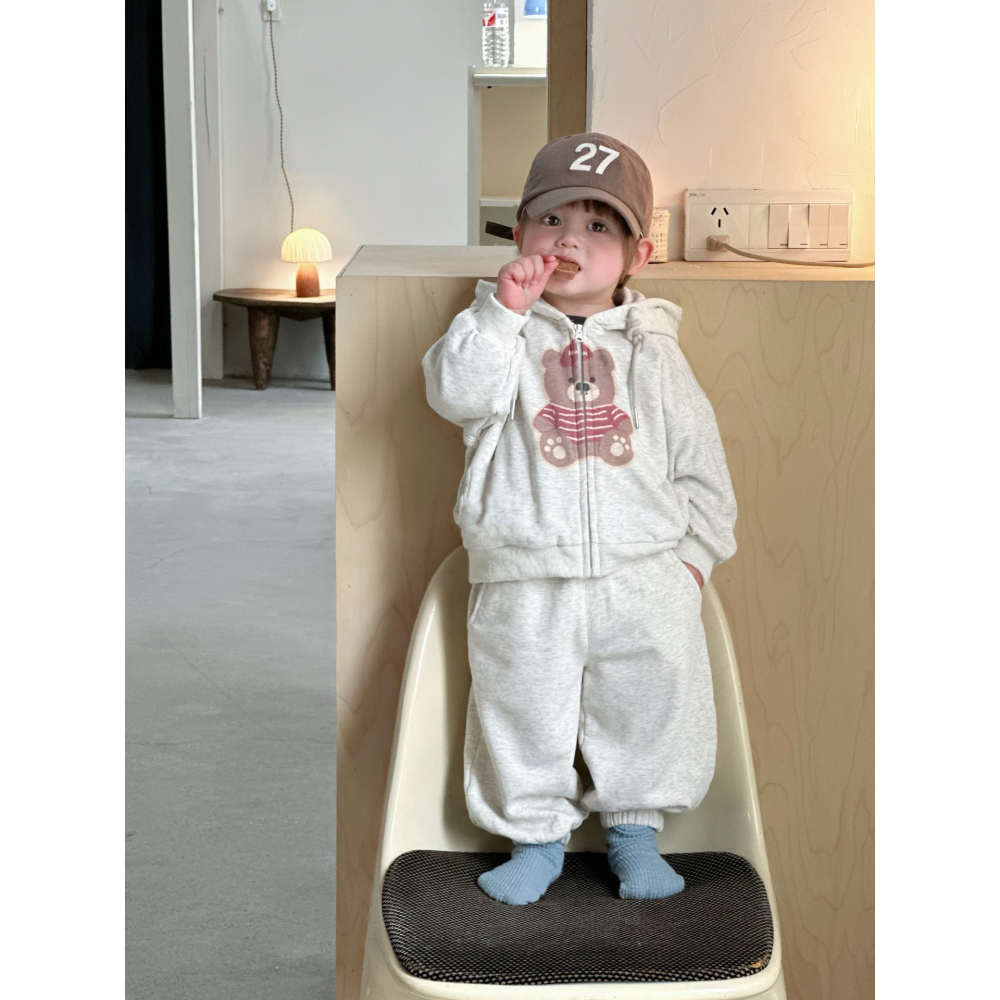 小熊印花兩件套S508302-細節圖2