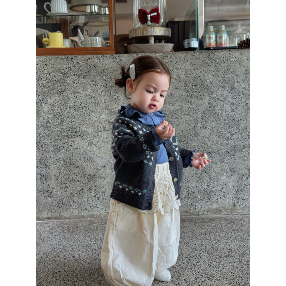 蕾絲屁簾寬鬆長褲S508305-細節圖5