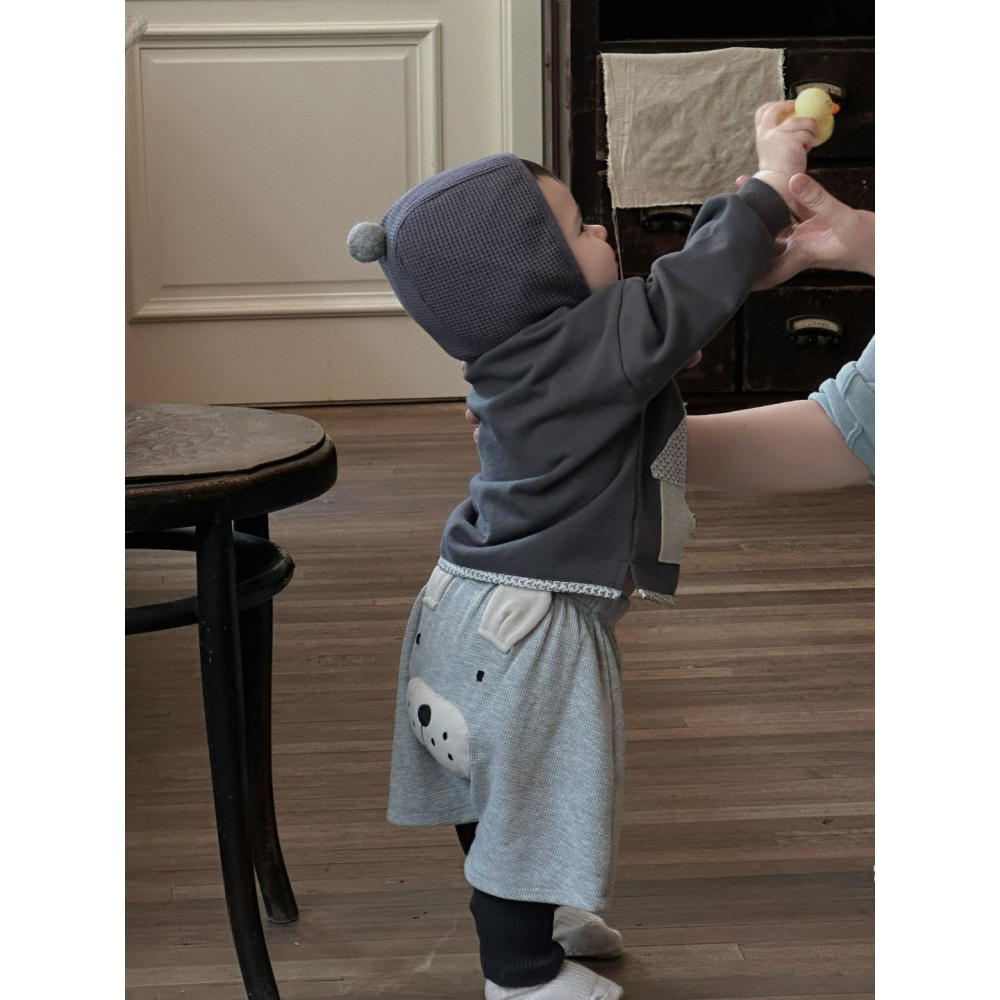 立體貼布小熊PP褲S508310-細節圖9