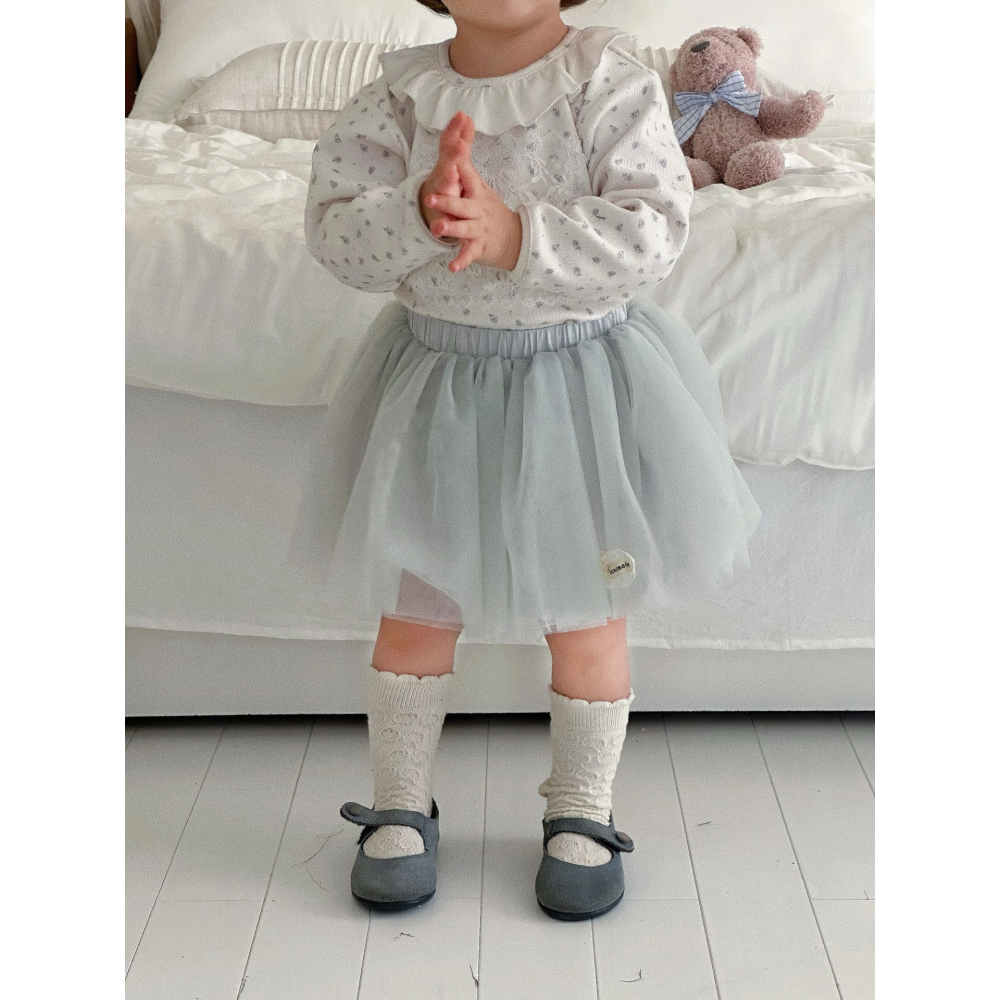 可愛貼花上衣S508312-細節圖5