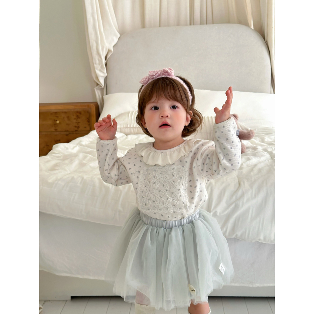 可愛貼花上衣S508312-細節圖6