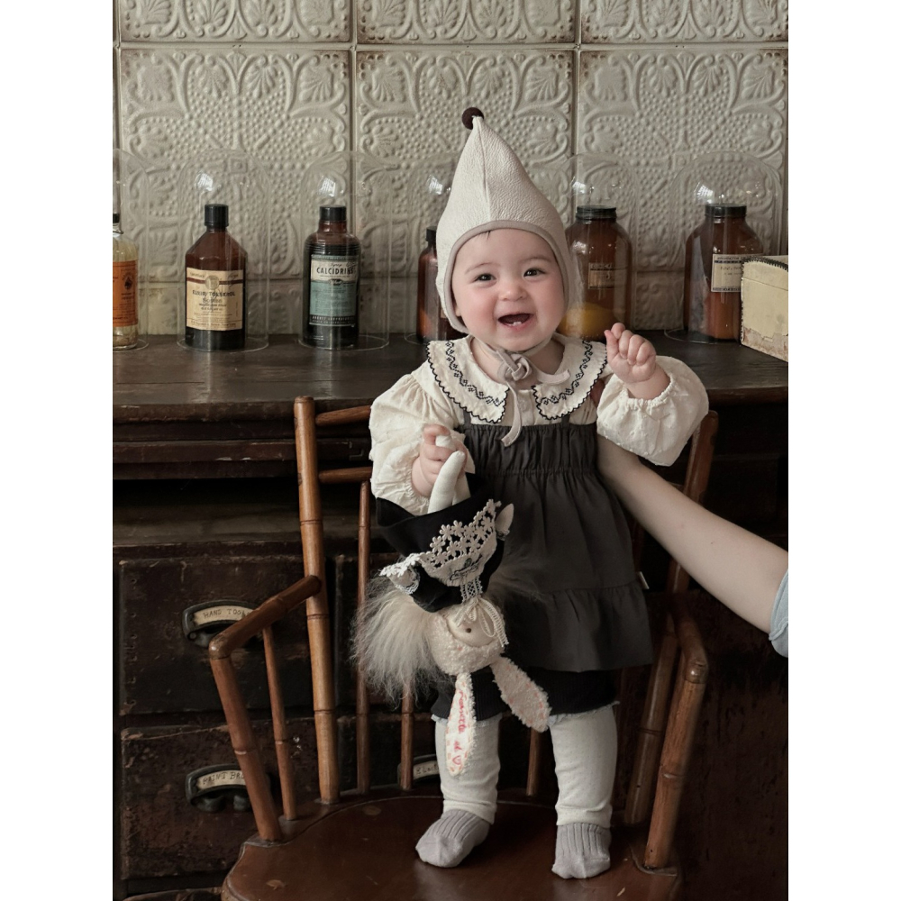 娃娃衫+吊帶裙S508313-細節圖4