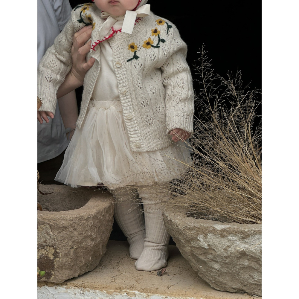 無骨褲襪蓬蓬網紗裙S508319-細節圖2