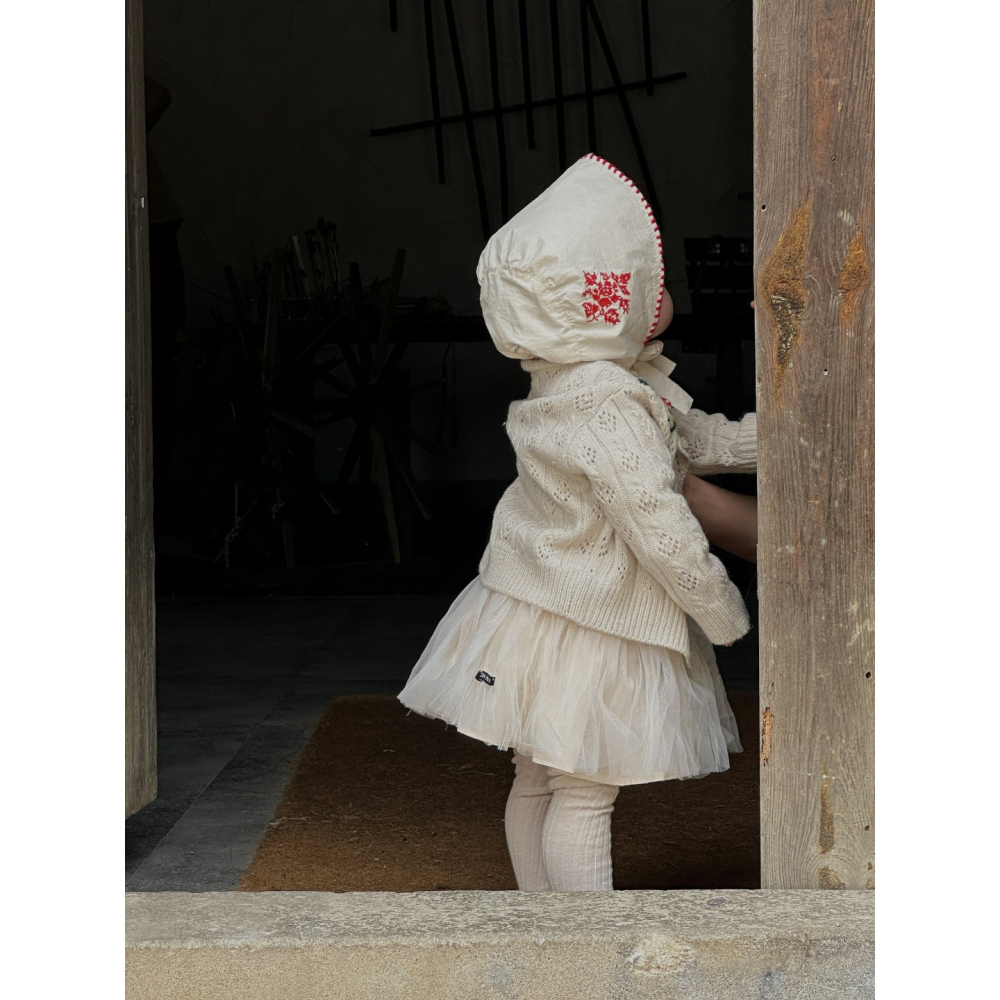 無骨褲襪蓬蓬網紗裙S508319-細節圖3