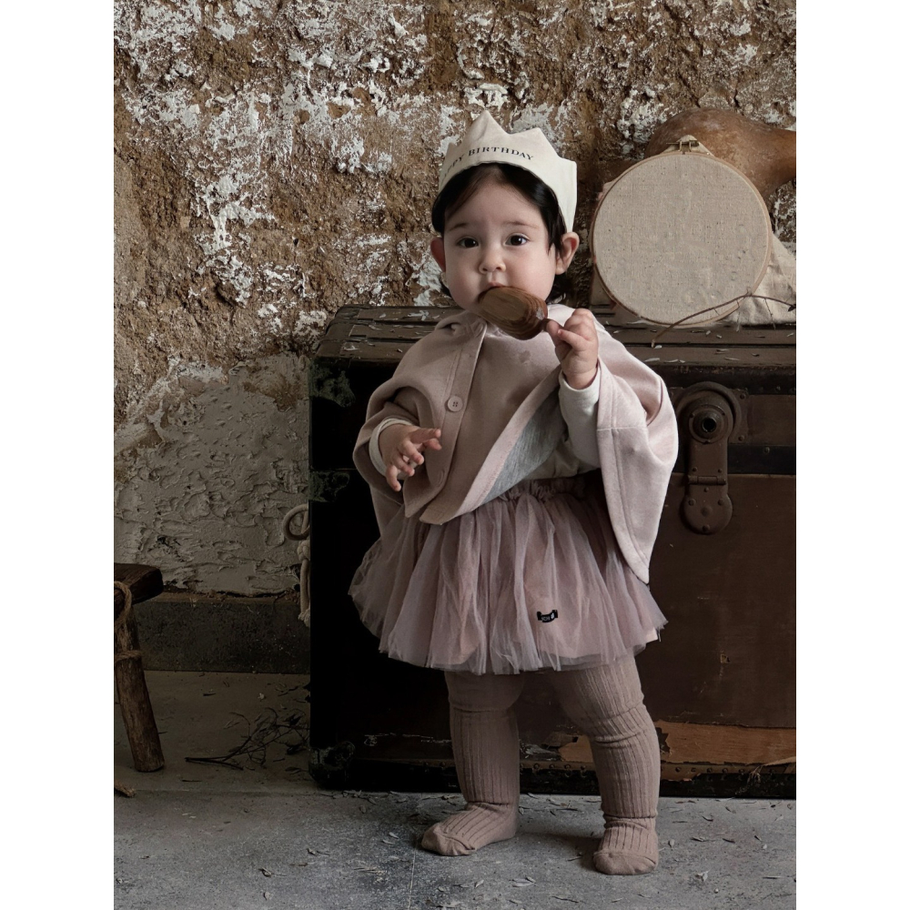 無骨褲襪蓬蓬網紗裙S508319-細節圖5