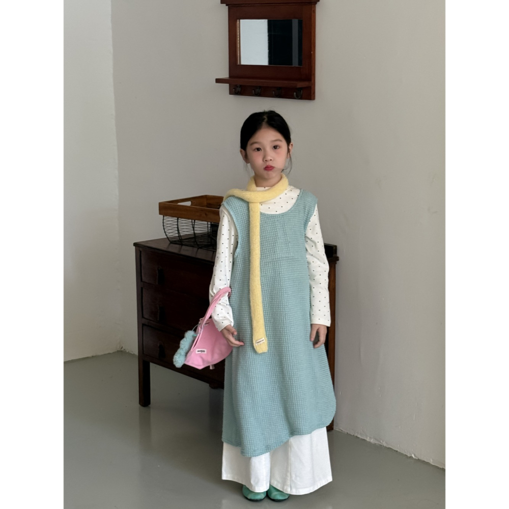 不規則毛線罩衫裙S508325-細節圖7