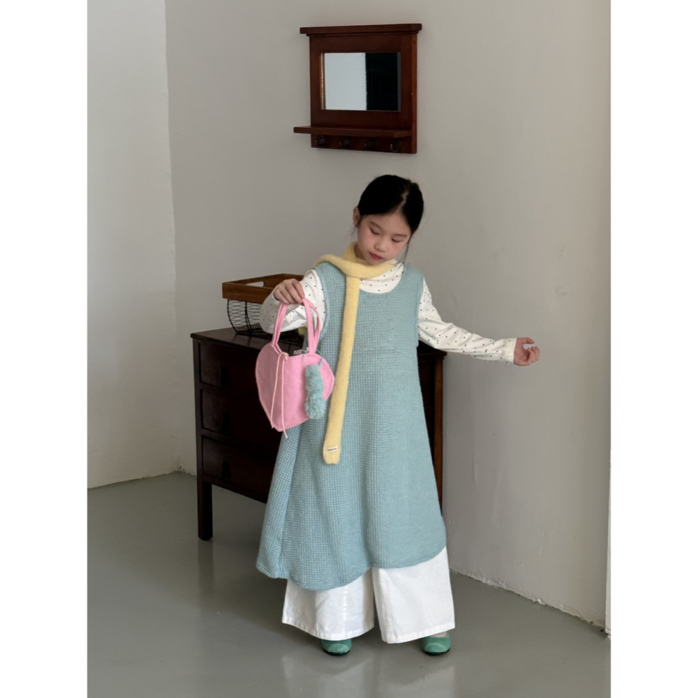 不規則毛線罩衫裙S508325-細節圖8