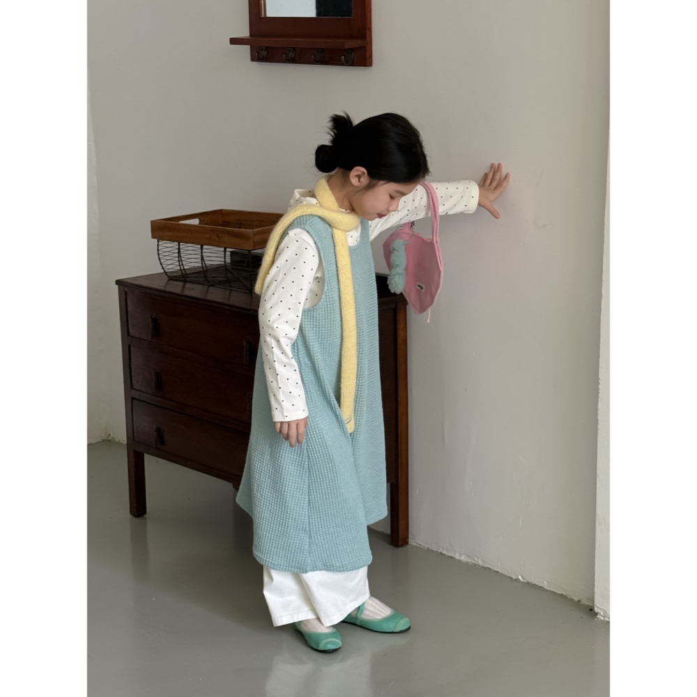 不規則毛線罩衫裙S508325-細節圖9