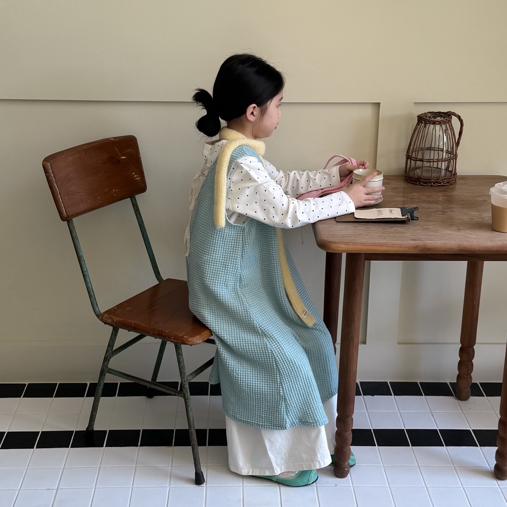 不規則毛線罩衫裙S508325-細節圖10