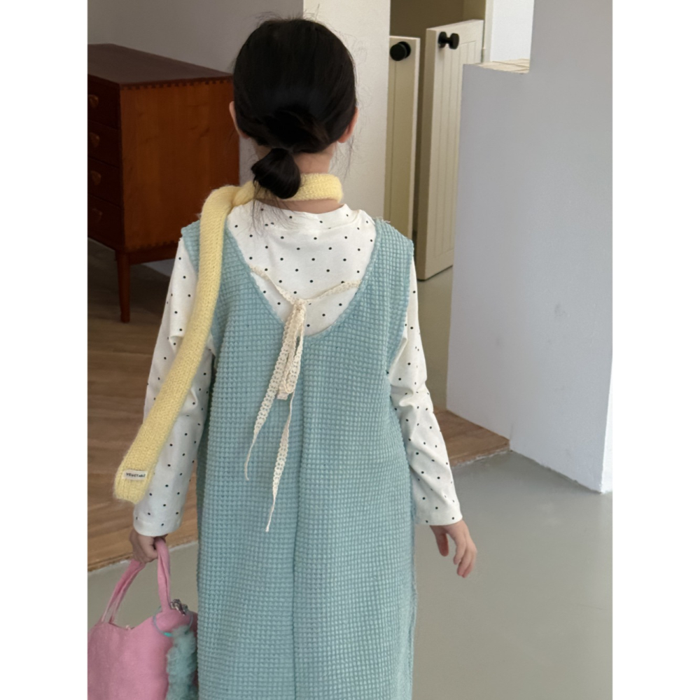 不規則毛線罩衫裙S508325-細節圖11