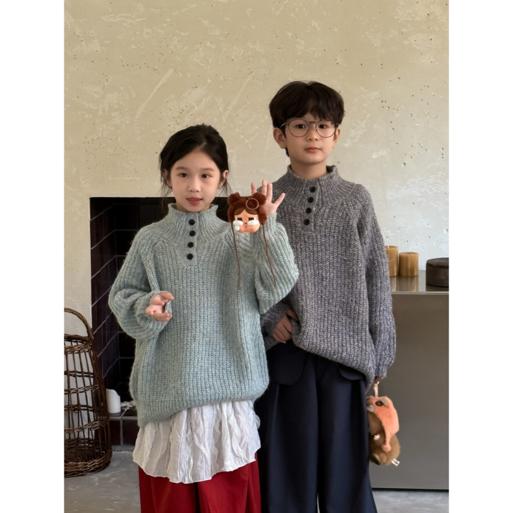 休閒寬鬆毛線衣S508329-細節圖3