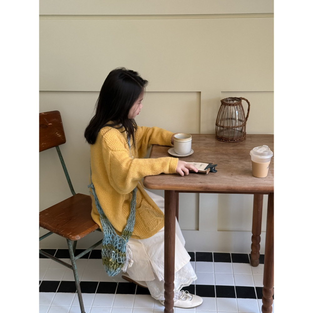 休閒毛線開衫S508331-細節圖2