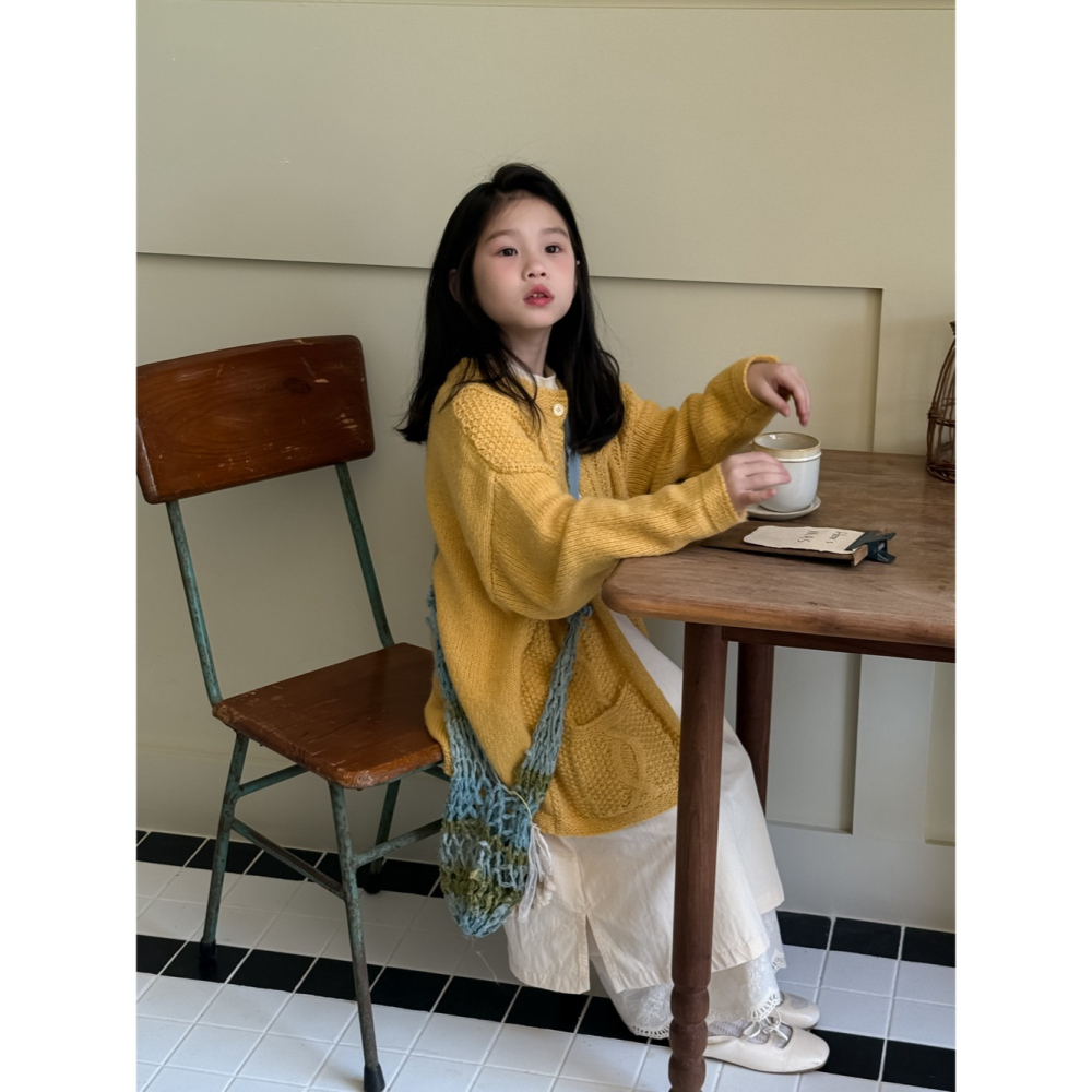 休閒毛線開衫S508331-細節圖4