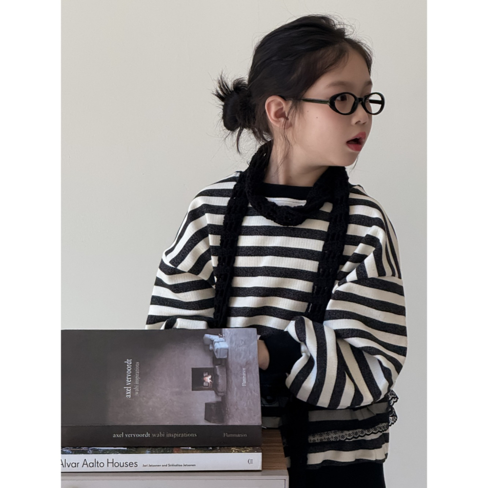 條紋衛衣衛褲兩件套S508404-細節圖5