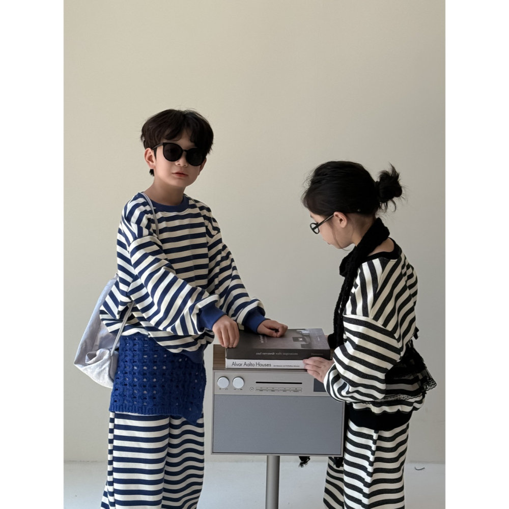 條紋衛衣衛褲兩件套S508404-細節圖6