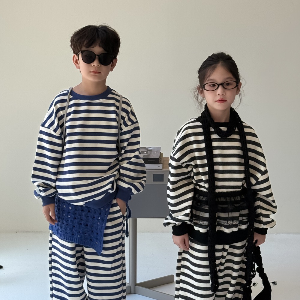 條紋衛衣衛褲兩件套S508404-細節圖8