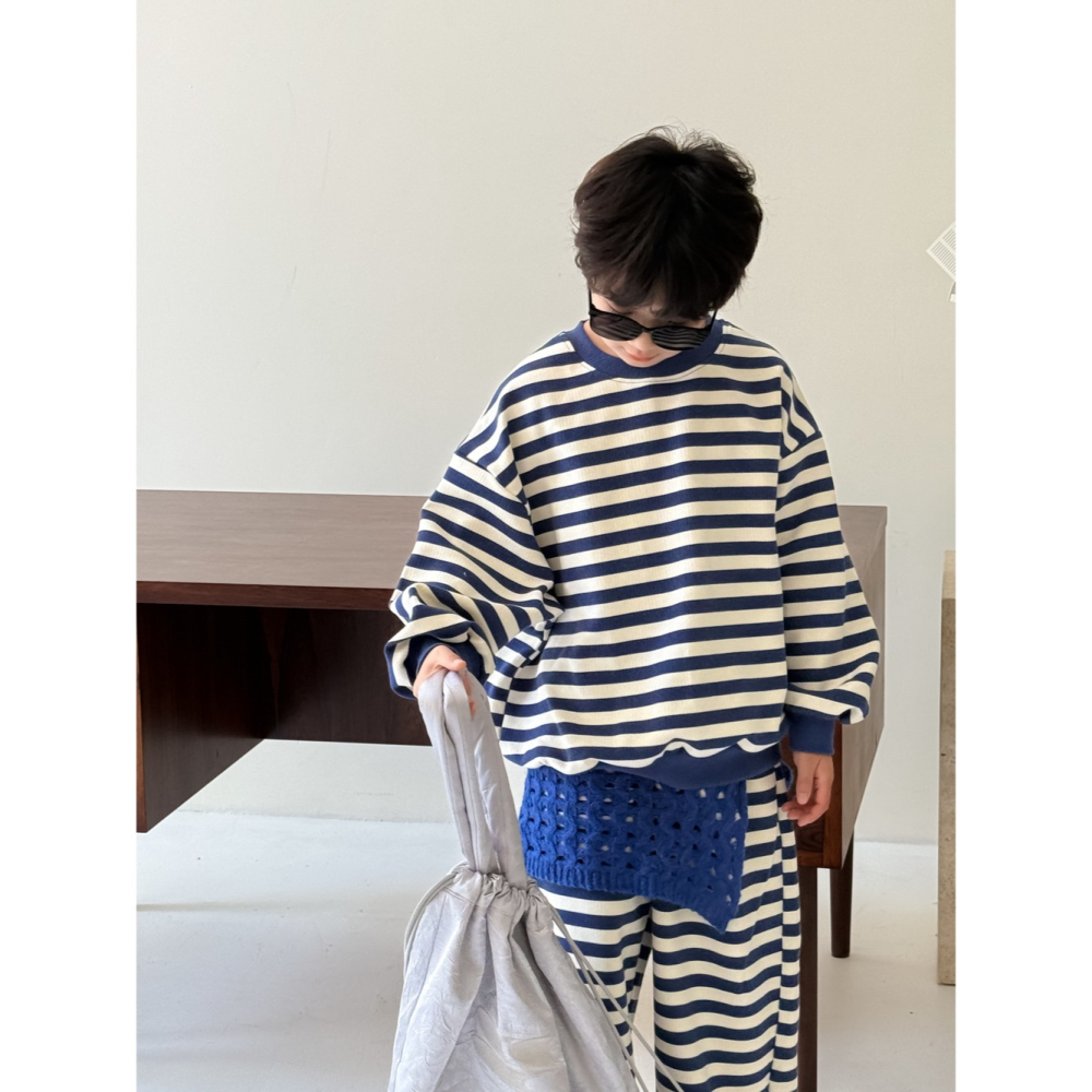 條紋衛衣衛褲兩件套S508404-細節圖11