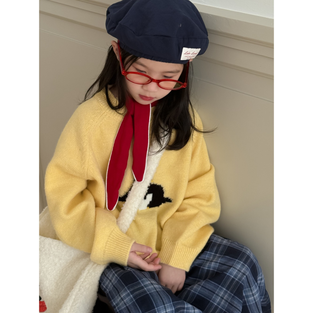 卡通企鵝毛衣S508409-細節圖6