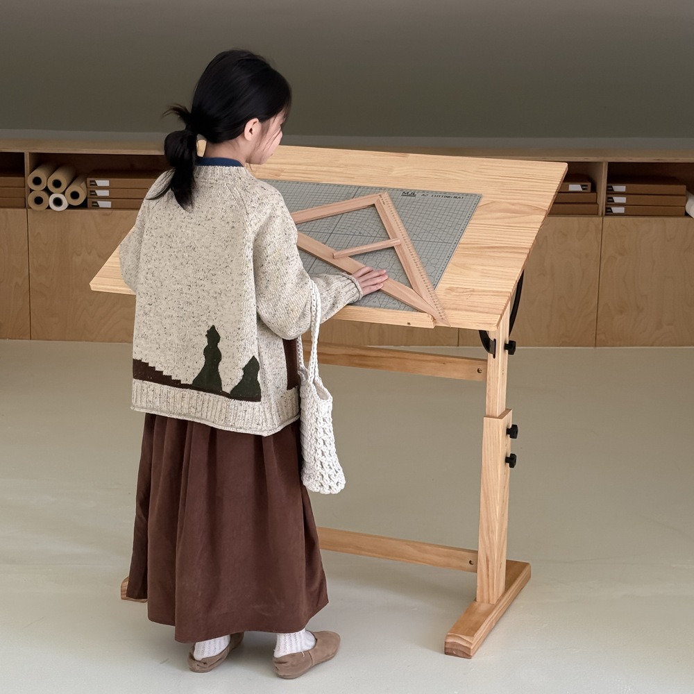 口袋拼色芝麻點毛衣S508417-細節圖3