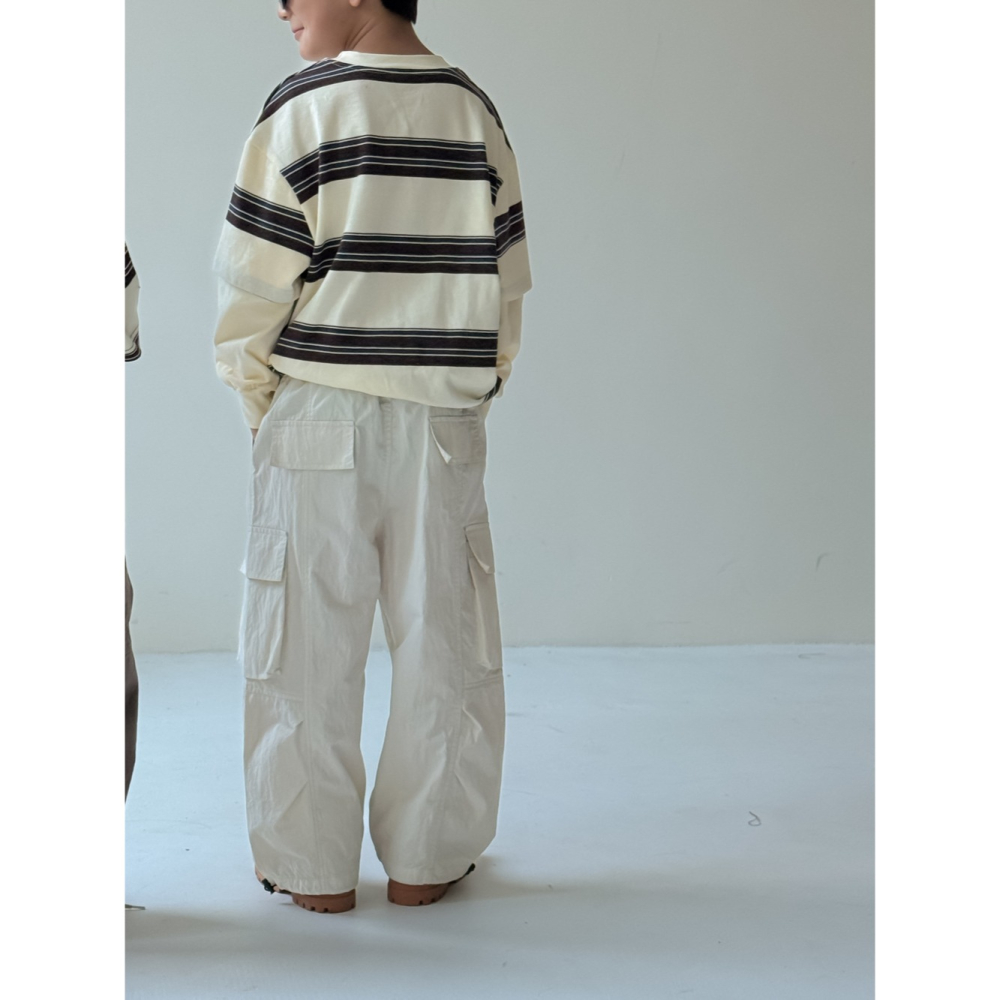 大口袋工裝褲S508419-細節圖5