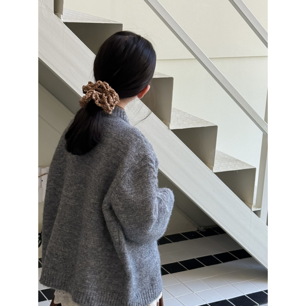 小花毛衣開衫S508422-細節圖6