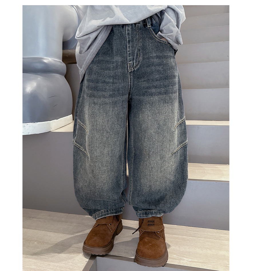 寬鬆休閒牛仔褲S508427-細節圖8