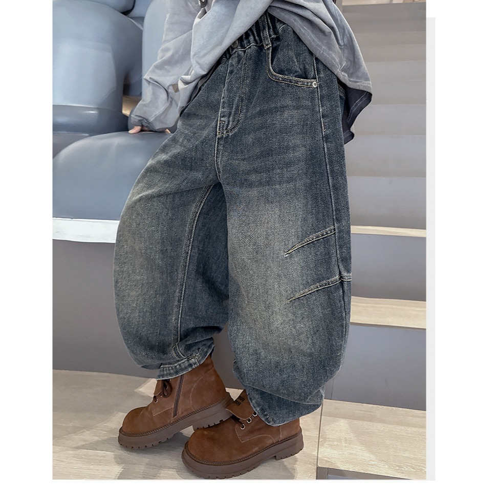 寬鬆休閒牛仔褲S508427-細節圖9