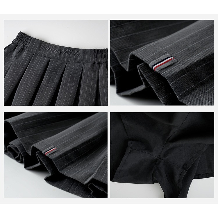 親子-學院風立體百褶裙S509207-細節圖4