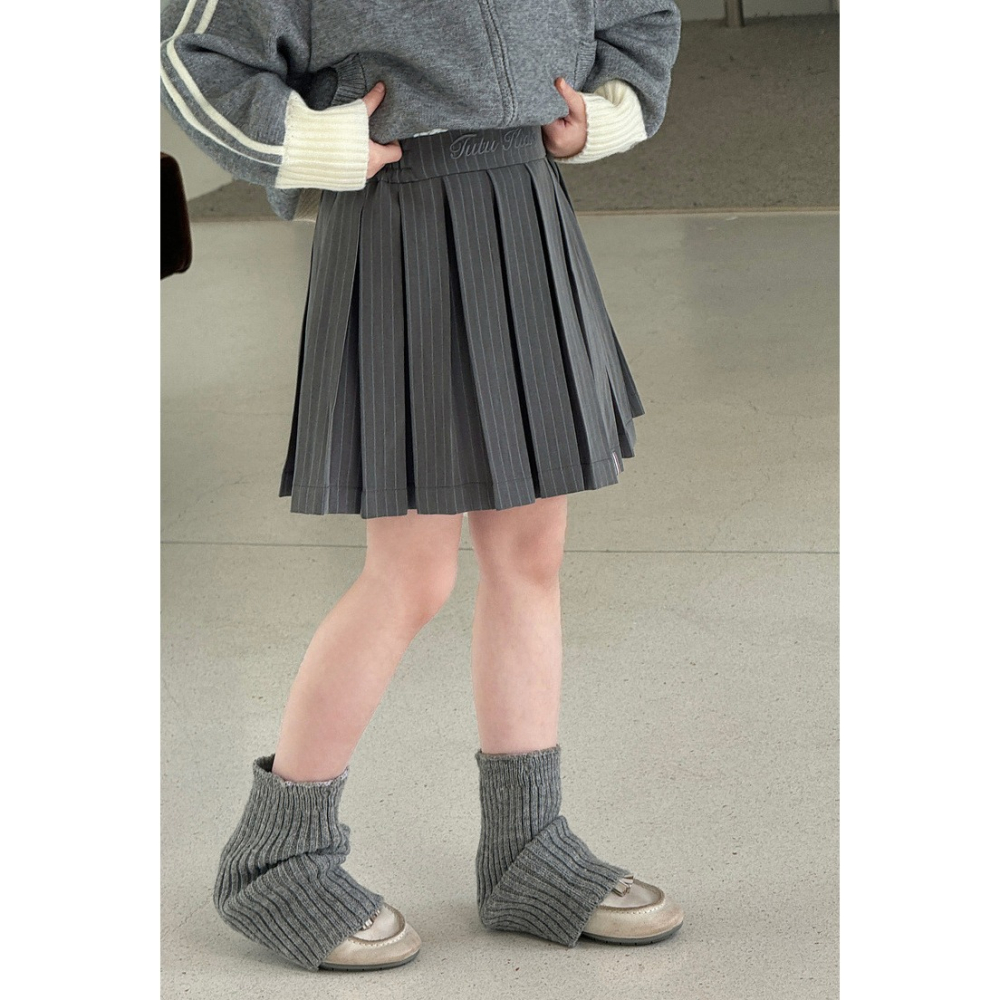 親子-學院風立體百褶裙S509207-細節圖9