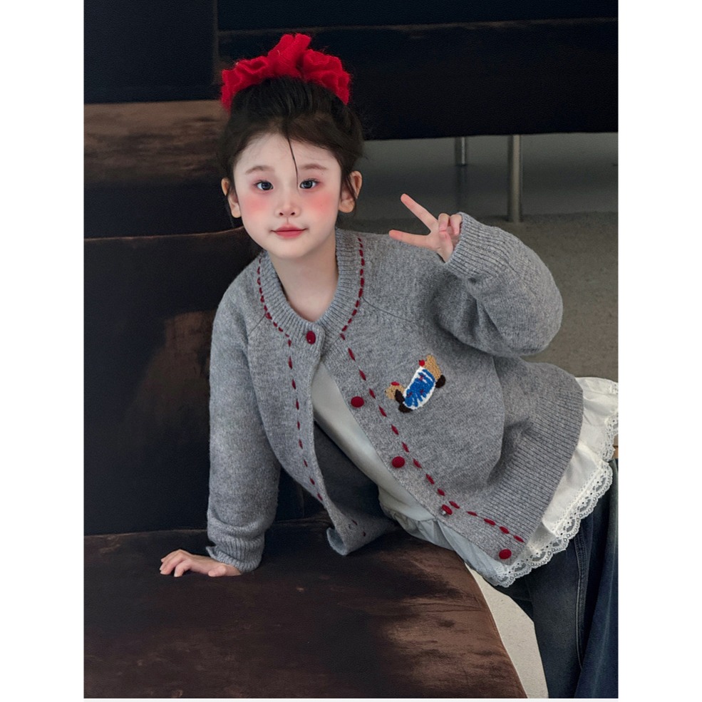 綿羊毛開衫S509213-細節圖8