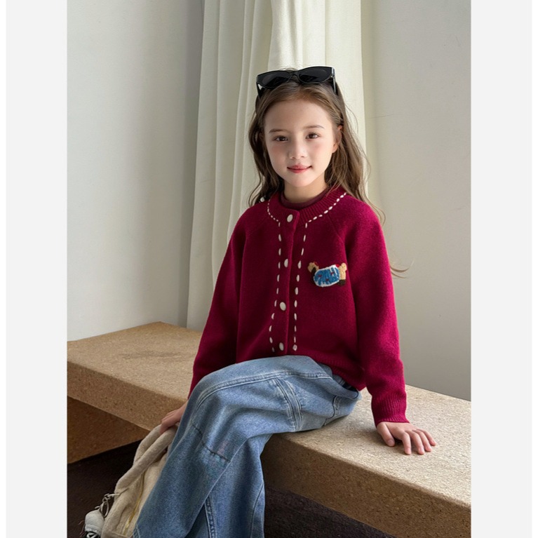 綿羊毛開衫S509213-細節圖11