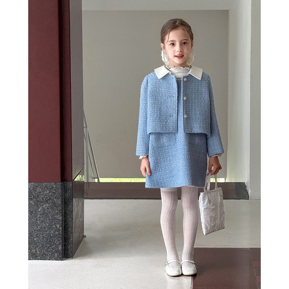 親子-小香風羊毛外套S509220-細節圖2