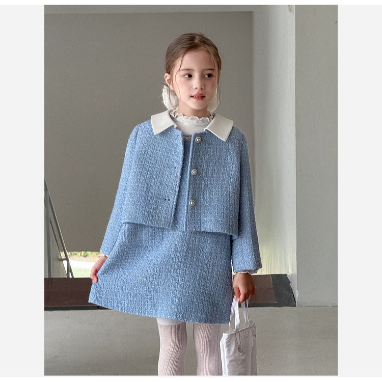 親子-小香風羊毛外套S509220-細節圖3