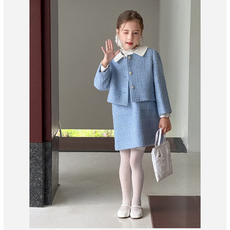 親子-小香風羊毛外套S509220-細節圖5