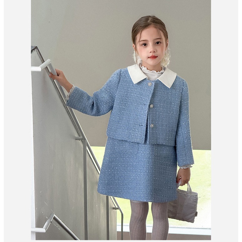 親子-小香風羊毛外套S509220-細節圖7